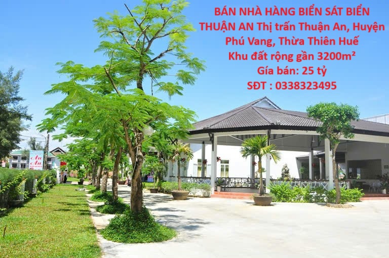 BÁN NHÀ HÀNG BIỂN – VỊ TRÍ VÀNG SÁT BIỂN THUẬN AN Huyện Phú Vang, Huế - Ảnh chính